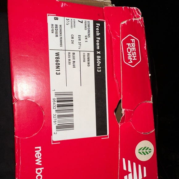 New Balance Navy Fresh Foam X 860v13 Running Shoes - Picture 8 of 8